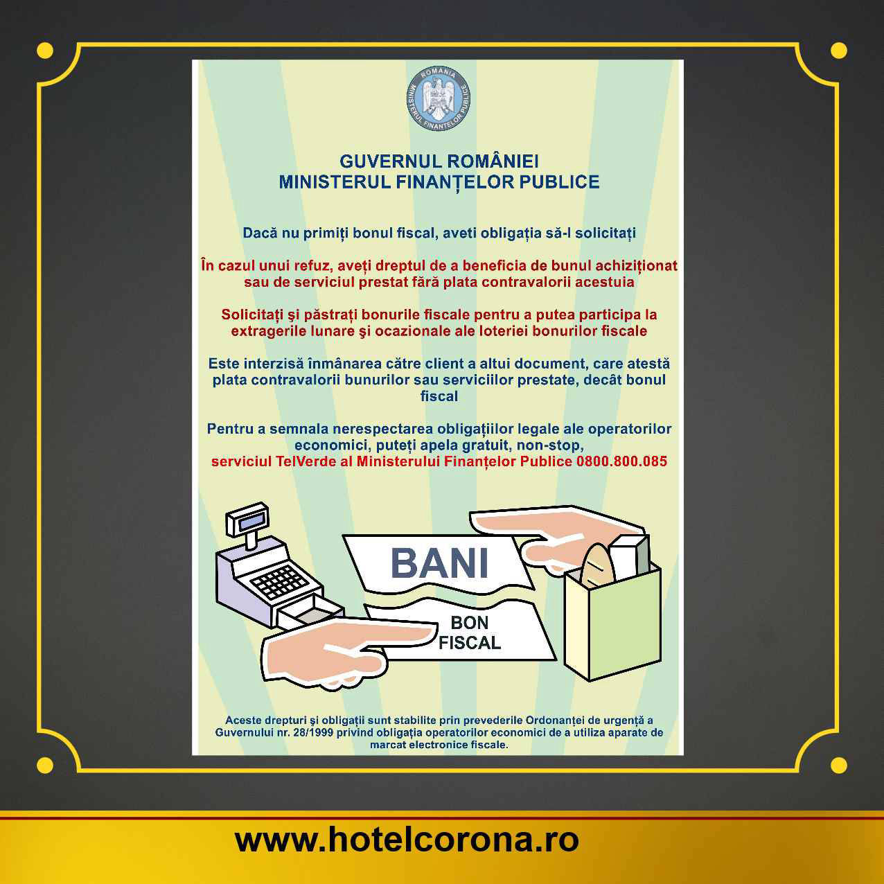 Meniu Restaurant Corona Drobeta Turnu Severin